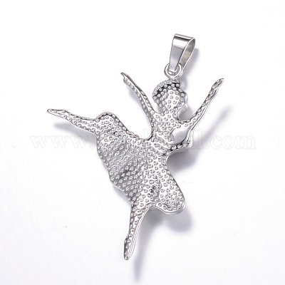 Большие подвески из хирургической нержавеющей стали 316 STAS-P058-02A-1