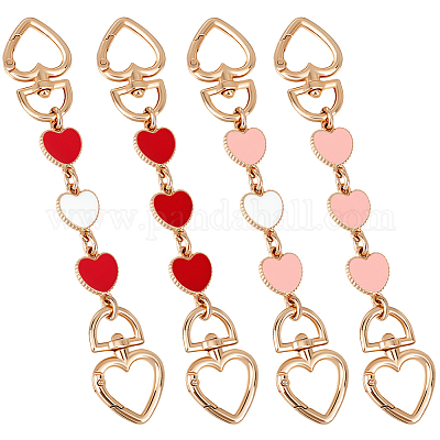 4 шт. 4-цветные эмалевые удлинители для ремешков FIND-BBC0002-46A-1