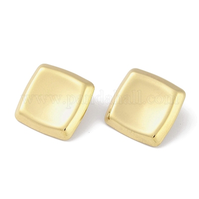 Серьги-гвоздики из нержавеющей стали 304 EJEW-C105-03G-1