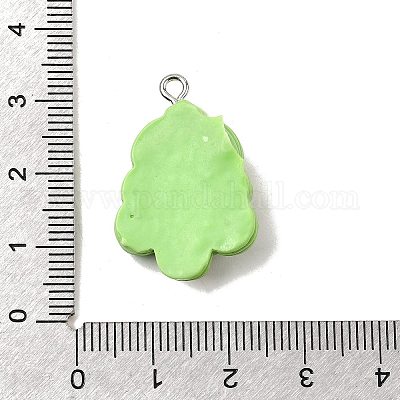 Рождественские подвески из непрозрачной смолы FIND-I057-04P-07-1