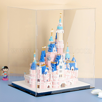 Прозрачные пластиковые витрины для минифигурок&nbsp;ODIS-WH0029-72D-1