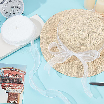 Полиэстер органза ленты SRIB-WH20020-003A-03-1