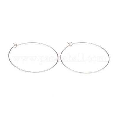 Фурнитура для сережек-колец из хирургической нержавеющей стали 316L X-STAS-G229-07P-06-1