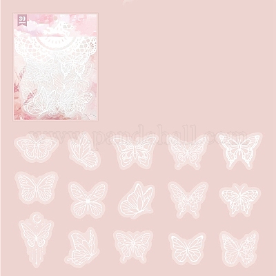 15 выкройка полупрозрачной пергаментной бумаги DIY-H170-01B-1