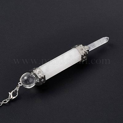 Биолокационные маятники из натурального кристалла кварца G-F733-01B-1