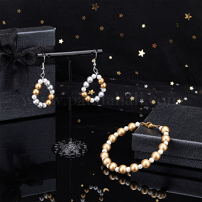 Матовый стиль спрей окрашены акриловые бусины&nbsp;ACRP-AR0001-04-1