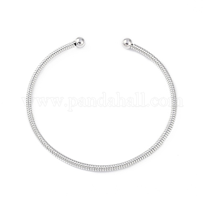 Эластичные ожерелья из нержавеющей стали 304 для женщин NJEW-S433-02P-1