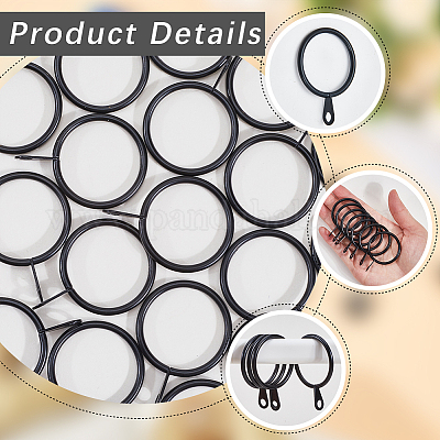 Железная драпировка скользящие кольца для проушин IFIN-SP0001-17A-EB-1