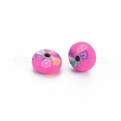 Бусины из полимерной глины  CLAY-N008-056A-01-1