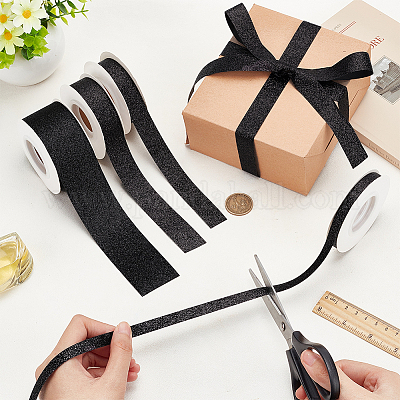 4 рулон 4 видов блестящих полиэстеровых лент SRIB-PH0001-33-1