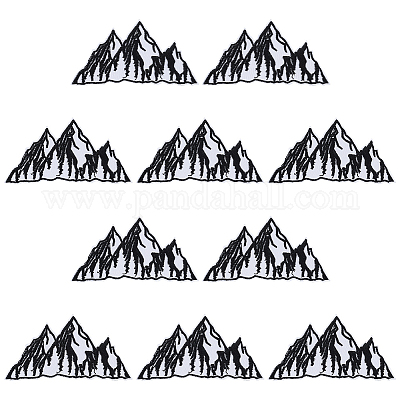 10 шт. тканевых заплаток для одежды&nbsp;PATC-WR0001-25-1