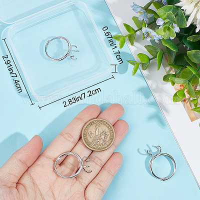 4 шт. регулируемые латунные кольцевые компоненты&nbsp;FIND-BBC0002-51A-1