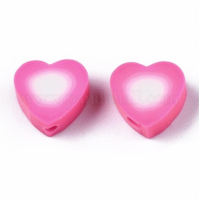 Бусины из полимерной глины  CLAY-N011-014F-1