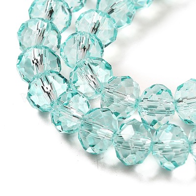 Прозрачная краска для запекания стеклянные бусины нити DGLA-A034-T8mm-D01-1