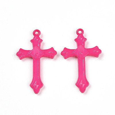 Непрозрачные акриловые подвески&nbsp;SACR-WH0017-01D-1