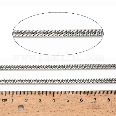 Кубинские звенья цепи из хирургической нержавеющей стали 316 CHS-B010-01B-P-1