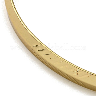 7шт. вакуумное покрытие PVD 202 набор браслетов из нержавеющей стали BJEW-M317-09G-1