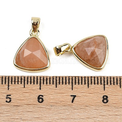 Подвески из натурального солнечного камня G-O176L-15G-1
