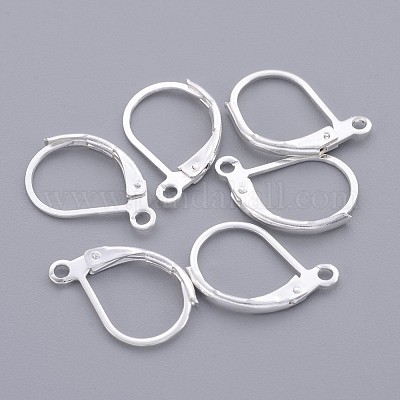 Латунная фурнитура Leverback для серег EC223-NFS-1