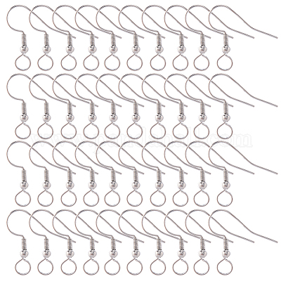 100 шт. крючки для сережек из нержавеющей стали 304 STAS-SC0010-42P-1