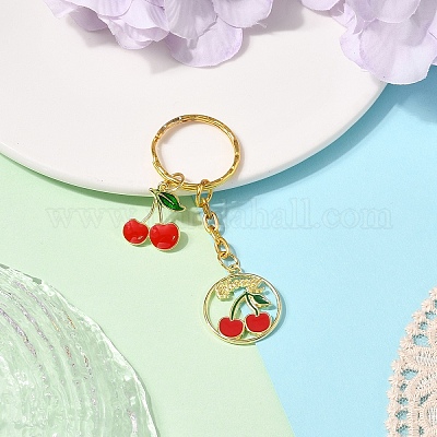 Брелок из эмалевого сплава KEYC-YW00194-02-1