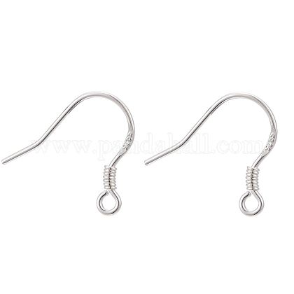 Sterling Silver Earring Hooks X-STER-E046-01S-1