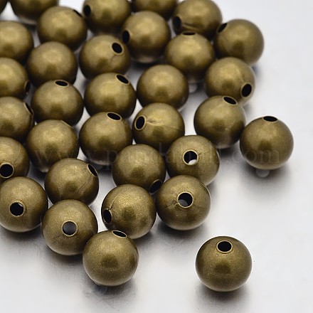 Brass Beads X-ECR8MM-AB-NF-1