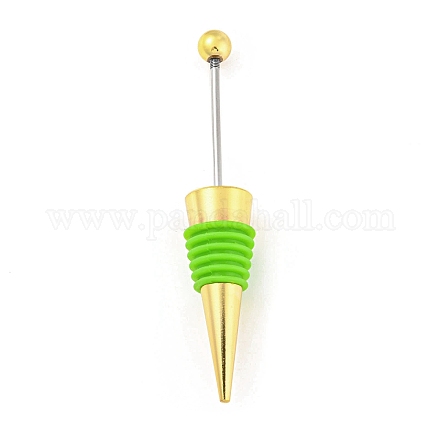 DIY Beadable Alloy Red Wine Stopper AJEW-Z016-03E-G-1