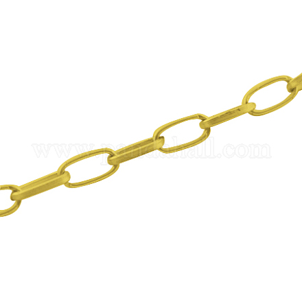 Железные скрепки цепи CH-R025-10x5mm-G-1