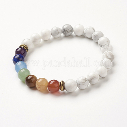 Yoga Chakra Jewelry BJEW-G554-02C-1