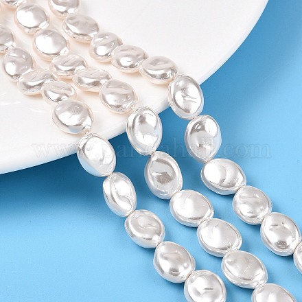 Прозрачные брызги окрашенные стеклянные бусы пряди GLAA-N001-35-1