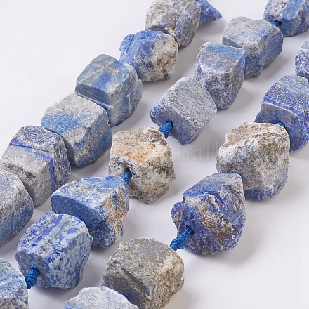 Chapelets de perles en lapis-lazuli naturel G-F568-103-1