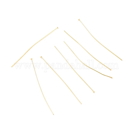 Brass Flat Head Pins X-KK-F824-114G-G-1