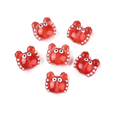 Прозрачные стеклянные бусины GLAA-B024-01H-1