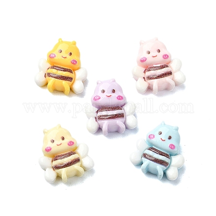 Макарун цветная непрозрачная смола декодирование кабошонов CRES-Q221-02G-1