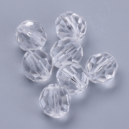 Perline acrilico trasparente TACR-Q257-12mm-V01-1