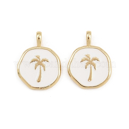 Латунь эмаль подвески KK-B157-15G-02-1