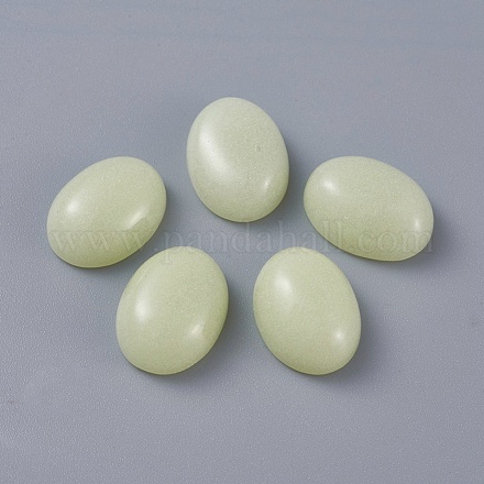 Piedra noctiluciente sintética / cabujones de piedra luminosa. G-L391-02B-1
