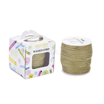 Waxed Cotton Cords YC-JP0001-1.0mm-278-1