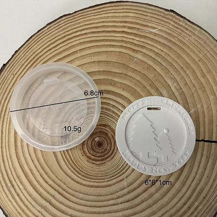 Силиконовые Молды для подвески на рождественскую тему своими руками DIY-Q138-02D-1