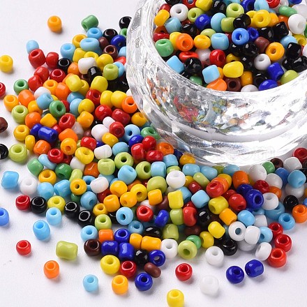 Perles de rocaille en verre SEED-A010-3mm-51-1