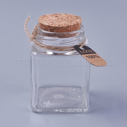 Botella de vidrio CON-WH0066-02-1