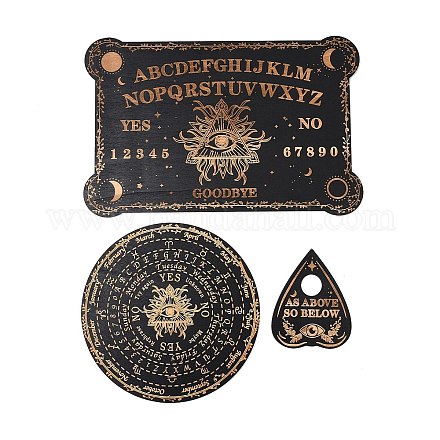 3 шт. 3 стиля деревянной маятниковой доски WICR-L001-01B-1