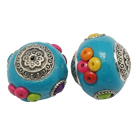 Handmade Indonesia Beads X-CLAY-G004-5-1