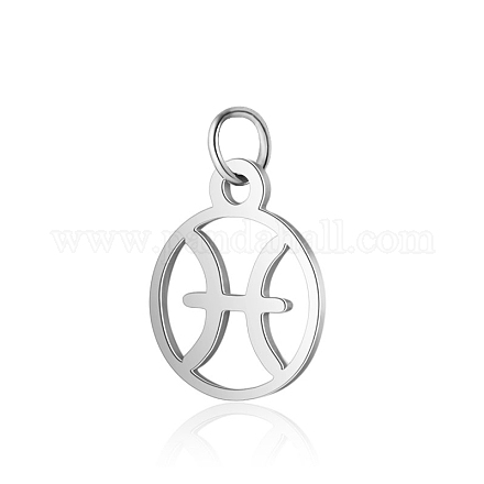 304 Stainless Steel Charms STAS-T036-T513-A12-1