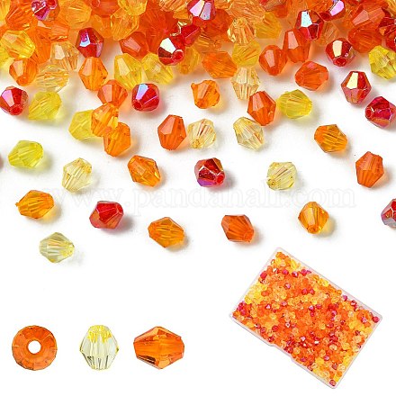 5 стиль прозрачных акриловых бусин&nbsp;TACR-YW0002-04B-1