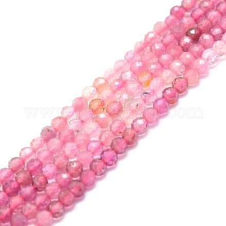 Natural Tourmaline Beads Strands G-P457-A02-14B-1
