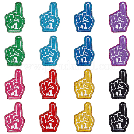 Лоскуты одежды с песком PATC-WH0816-238-1