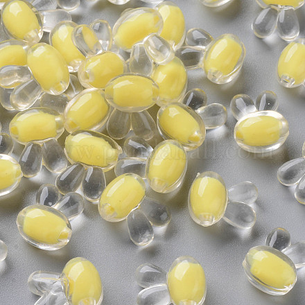 Perles en acrylique transparente TACR-S152-05A-SS2105-1