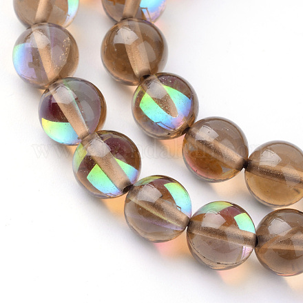 Synthetic Moonstone Beads Strands G-R375-12mm-B05-1